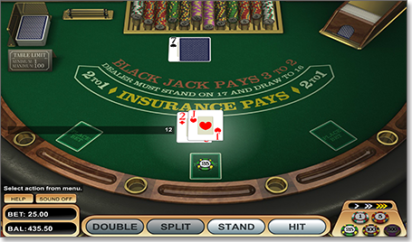 play American Blackjack online