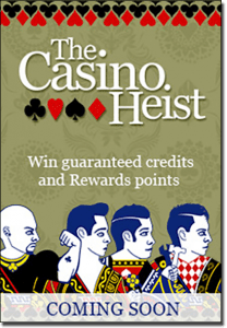Royal Vegas Casino - Casino Heist promotion