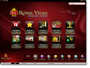 Royal Vegas Casino updates Instant Play interface