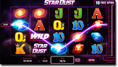 Stardust slot game