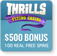 Thrills Casino mobile blackjack casino site