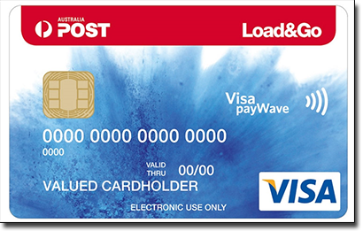 Visa Load and Go pre-paid card for online casino deposits
