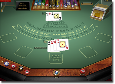 Classic blackjack Royal Vegas Casino